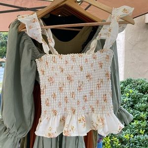 Reformation Junebug Top in Mildred